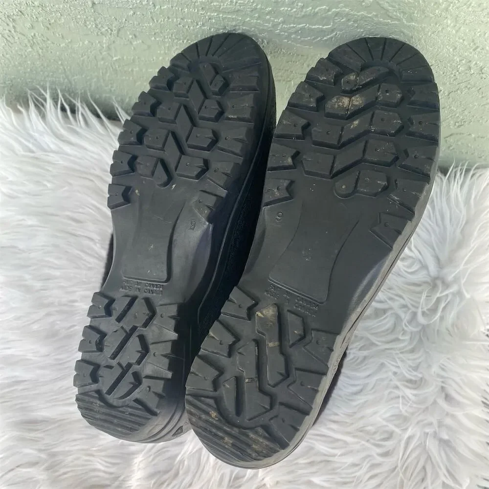Kamik  Snow Boots Size 9 Black Waterproof Insulated Winter